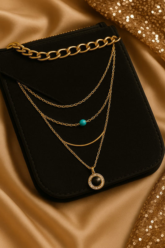 Celeste Layered Neclace