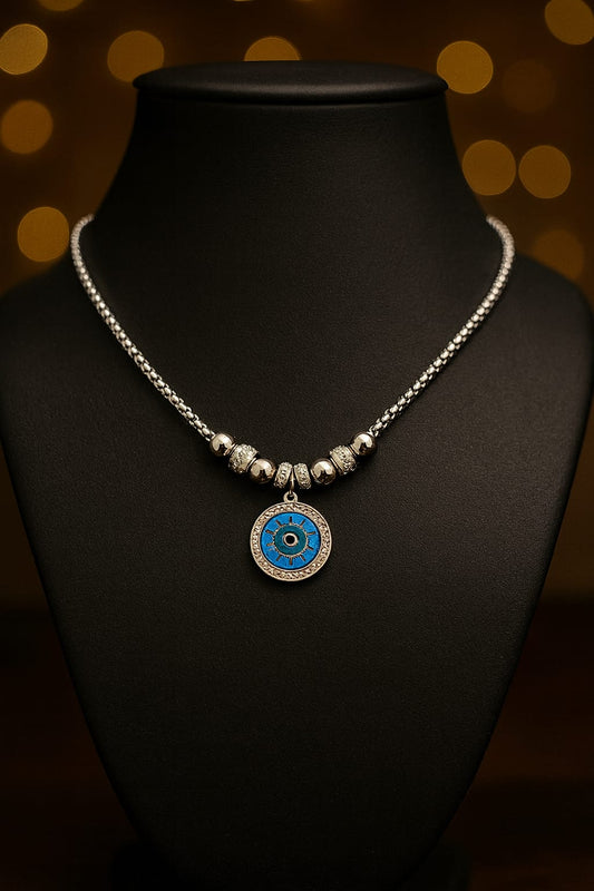 Aegis Evil Eye Pendant Necklace
