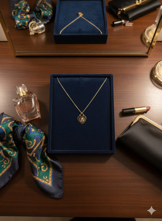 Eternal Love Heart Pendant Necklace